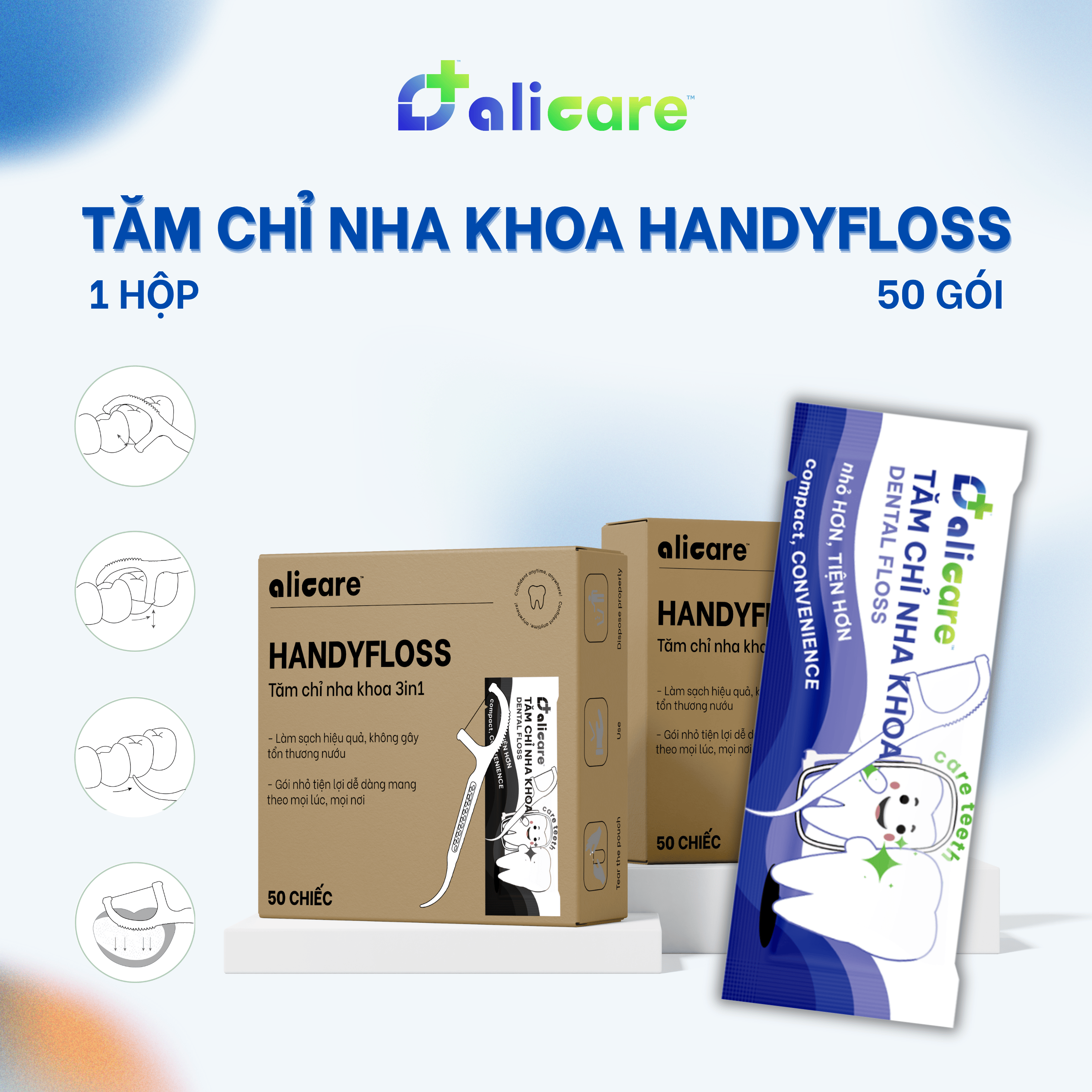 Tăm chỉ nha khoa HandyFloss